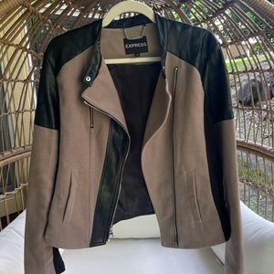 Express Suede & Leather Jacket